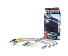 Gooridge 17-18 Honda Civic (Base/LX/EX) SS Brake Lines for Honda Civic 10