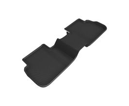 3D Mats 3D Maxpider 2022 Honda Civic Kagu Second Row Floormat - Black (No Rear USB Port) for Honda Civic 11