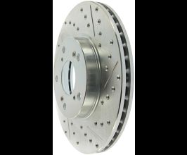 StopTech StopTech Select Sport 06-08 Honda Civic GX / 98-02 Accord V6 Slotted and Drilled Left Front Rotor for Honda Civic 11