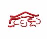 Mishimoto 88-91 Honda Civic Red Silicone Hose Kit