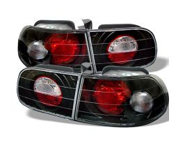 Spyder Honda Civic 92-95 3DR Euro Style Tail Lights Black ALT-YD-HC92-3D-BK for Honda Civic 5