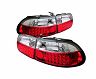 Spyder Honda Civic 92-95 3DR LED Tail Lights Red Clear ALT-YD-HC92-3D-LED-RC