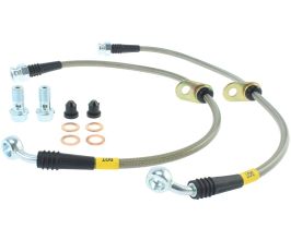 StopTech StopTech 94-01 Integra / 99-00 Civic Si w/Rear Disc Brakes Rear SS Brake Lines for Honda Civic 5
