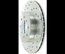 StopTech StopTech Select Sport 90-01 Acura Integra (exc. Type R) Slotted and Drilled Right Front Rotor for Honda Civic LX/EX/Si