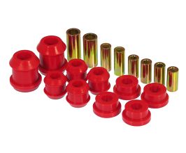 Prothane 92-95 Honda Civic Front Upper/Lower Control Arm Bushings - Red for Honda Civic 5