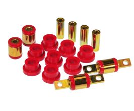 Prothane 88-95 Honda Civic Rear Upper/Lower Control Arm Bushings - Red for Honda Civic 5