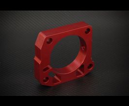 Torque Solution Throttle Body Spacer (Red): Honda Civic Si 1999-2000 for Honda Civic 6