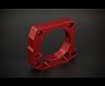 Torque Solution Throttle Body Spacer (Red): Honda Civic Si 1999-2000 for Honda Civic Si