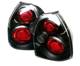 Spyder Honda Civic 96-00 3DR Euro Style Tail Lights Black ALT-YD-HC96-3D-BK for Honda Civic 6