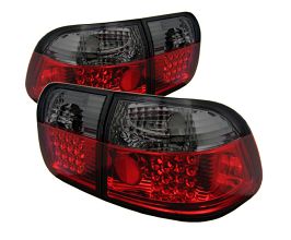 Spyder Honda Civic 96-98 4Dr LED Tail Lights Red Smoke ALT-YD-HC96-4D-LED-RS for Honda Civic 6