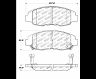 StopTech StopTech Street Touring 98-02 Honda Accord Coupe/Sedan Front Brake Pads for Honda Civic LX/EX/Si