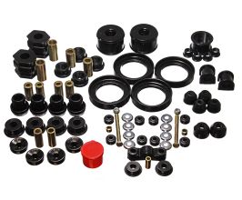 Energy Suspension 96-00 Honda Civic/CRX Black Hyper-Flex Master Bushing Set for Honda Civic 6