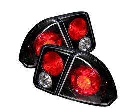 Spyder Honda Civic 01-05 4Dr Euro Style Tail Lights Black ALT-YD-HC01-4D-BK for Honda Civic 7