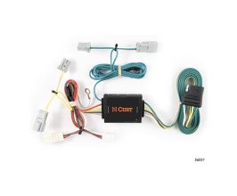 CURT 06-15 Honda Civic Custom Wiring Harness (4-Way Flat Output) for Honda Civic 8