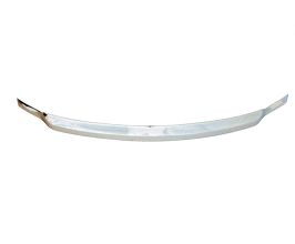 AVS 06-10 Honda Civic Aeroskin Low Profile Hood Shield - Chrome for Honda Civic 8