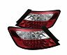 Spyder Honda Civic 06-08 2Dr LED Tail Lights Red Clear ALT-YD-HC06-2D-LED-RC for Honda Civic LX/EX/DX/Si