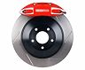 StopTech StopTech 06-09 Honda Civic Si Front BBK w/ Red ST-41 Caliper 300x28 Slotted Rotors for Honda Civic Si/MUGEN Si