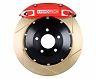 StopTech StopTech 06+ Honda Civic Si Front BBK w/Red ST-40 Calipers Slotted 328x28mm Zinc Rotors Pads and