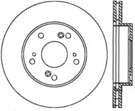 StopTech StopTech Power Slot 02-06 Acura RSX / 04-11 Honda Civic Front Right Slotted Cryo Rotor for Honda Civic 8