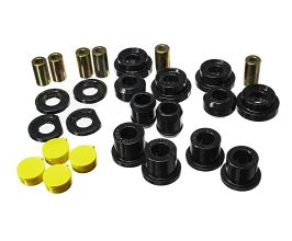 Energy Suspension 06-11 Honda Civic Black Rear Lower Trailing Arm and Lower Knuckle Bushing Set for Honda Civic 8