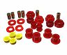 Energy Suspension 06-11 Honda Civic Red Rear Lower Trailing Arm and Lower Knuckle Bushing Set for Honda Civic