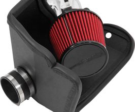 Spectre Performance 12-15 Honda Civic L4-1.8L F/I Air Intake Kit - Polished w/Red Filter for Honda Civic 9