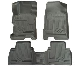 Husky Liners 2012 Honda Civic WeatherBeater Combo Gray Floor Liners for Honda Civic 9