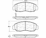 StopTech StopTech Street Brake Pads - Rear for Honda Civic GX/Natural Gas