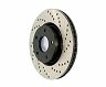 StopTech StopTech Sport Cross Drilled Brake Rotor - Rear Left for Honda CR-V EX/EX-L/Hybrid Sport