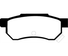 EBC 92-94 Acura Integra 1.7 Vtec Yellowstuff Rear Brake Pads for Honda CR-X 2
