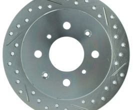 StopTech StopTech Select Sport 92-00 Honda Civic Drilled/Slotted Vented 1-Piece Rear Driver Side Brake Rotor for Honda CR-X 2