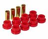 Prothane 88-95 Honda Civic/CRX Rear Lower Control Arm Bushings - Red for Honda CRX