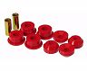 Prothane 88-00 Honda Civic Front Shock Bushings - Red for Honda CRX