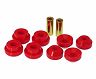 Prothane 88-95 Honda Civic Rear Shock Bushings - Red for Honda CRX