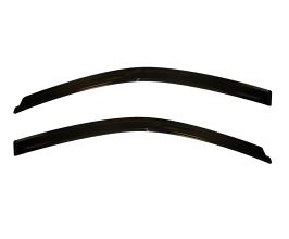 AVS 11-16 Honda CR-Z Ventvisor Outside Mount Window Deflectors 2pc - Smoke for Honda CR-Z 1