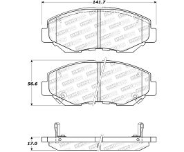 StopTech StopTech Street Brake Pads for Honda CR-Z 1