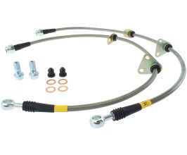 StopTech StopTech 90-01 Integra Front SS Brake Lines for Honda Del Sol 1