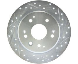 StopTech StopTech Select Sport 04-08 Acura TL Drilled & Slotted Rear Driver Side Sport Brake Rotor for Honda Element 1