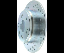 StopTech StopTech Select Sport 04-08 Acura TL Drilled & Slotted Rear Passenger Side Sport Brake Rotor for Honda Element 1