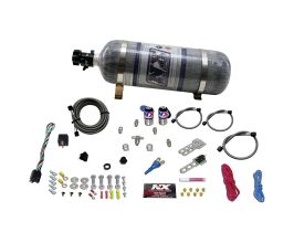 Nitrous Express Sub C Nitrous Kit (25-35-50HP) w/Composite Bottle for Honda Fit 2
