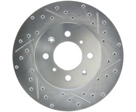 StopTech StopTech Select Sport 90-01 Acura Integra (exc. Type R) Slotted and Drilled Left Front Rotor for Honda Fit 2