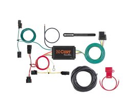 CURT 15-19 Honda Fit Custom Wiring Harness (4-Way Flat Output) for Honda Fit 3