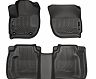 Husky Liners 15 Honda Fit Weatherbeater Black Front and Second Seat Floor Liners for Honda Fit LX/Sport/EX/EX-L