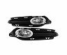 Spyder Honda HR-V Vezel 2015-2016 OEM Fog Lights W/Switch and Cover Clear FL-HHRV15-C