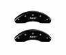 MGP Caliper Covers 4 Caliper Covers Engraved Front & Rear Black finish silver ch for Honda HR-V LX/EX/EX-L