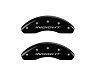 MGP Caliper Covers Front set 2 Caliper Covers Engraved Front Insight Black finish silver ch for Honda Insight