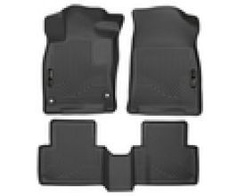 Husky Liners 2016 Honda Civic (4DR) WeatherBeater Combo Black Floor Liners for Honda Insight 3