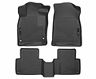 Husky Liners 2016 Honda Civic (4DR) WeatherBeater Combo Black Floor Liners for Honda Insight Touring/LX/EX