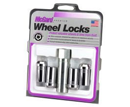 McGard Wheel Lock Nut Set - 4pk. (Tuner / Cone Seat) M14X1.5 / 22mm Hex / 1.648in. Length - Chrome for Honda Odyssey 4