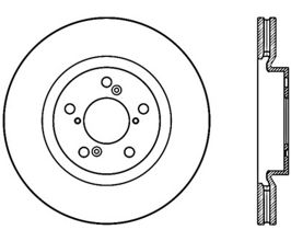 StopTech StopTech 09-14 Acura TL Sport Cryo Slotted Front Right Rotor for Honda Odyssey 5